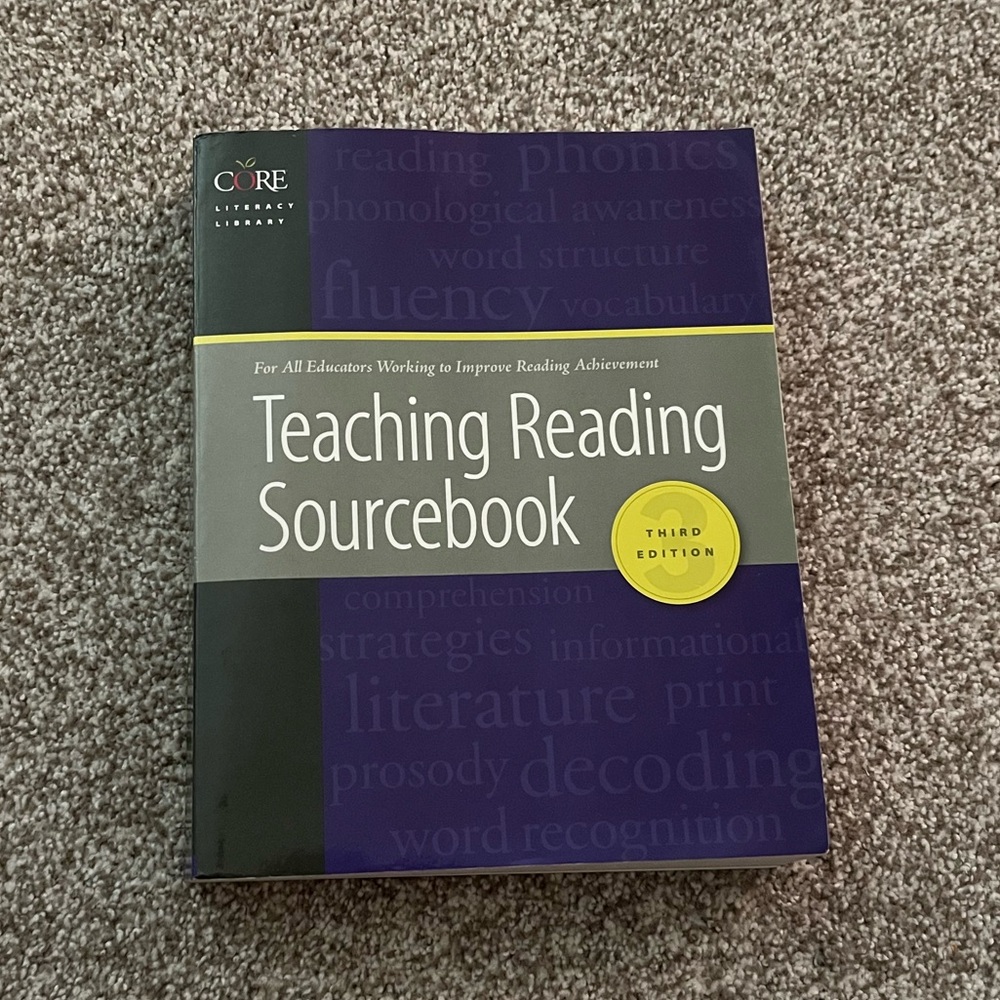 Teaching Reading Sourcebook 3rd Edition